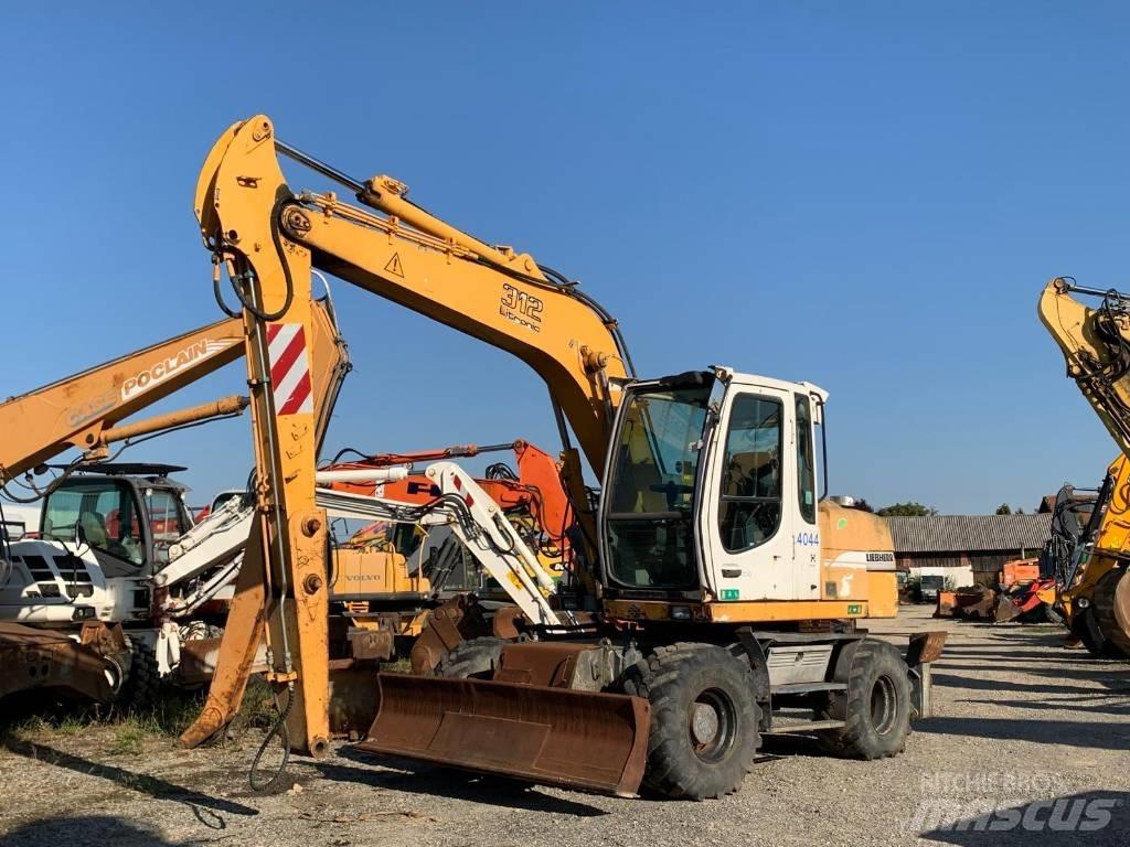 Liebherr A 312 Колесни екскаватори