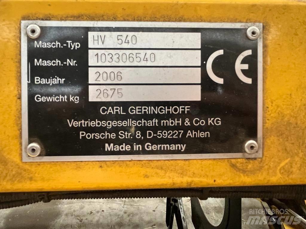 Geringhoff HV 540 Глави за комбайн