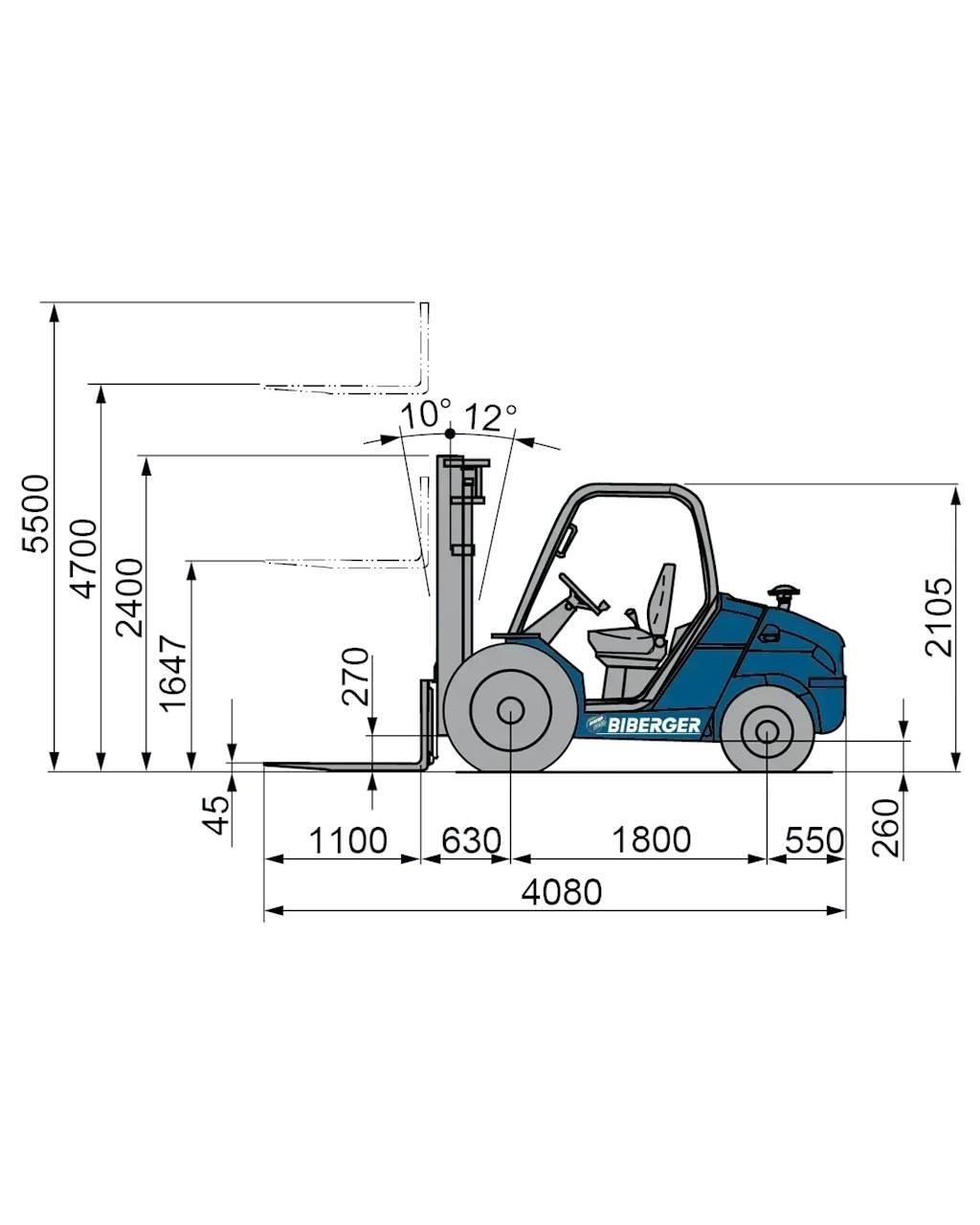 Manitou MSI 30 Дизелови камиони
