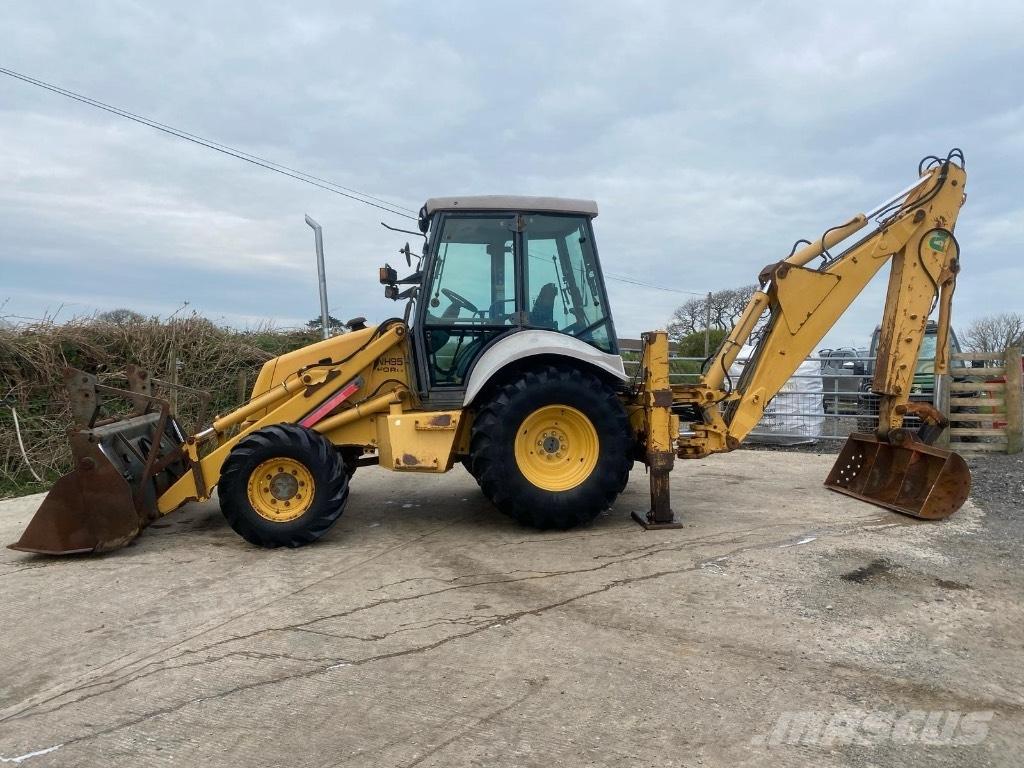 New Holland NH 95 Товарач със заден ексватор