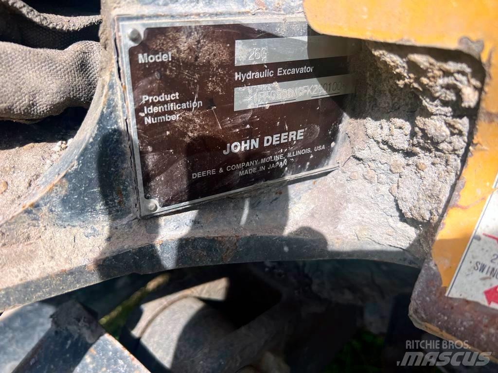 John Deere 26G Мини екскаватори < 7 т