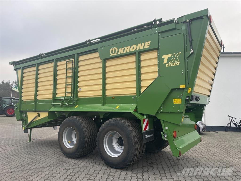 Krone TX 460 D Подемна и полагаща техника