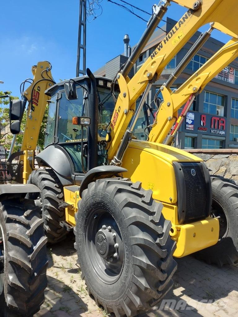 New Holland B 115 D Товарач със заден ексватор