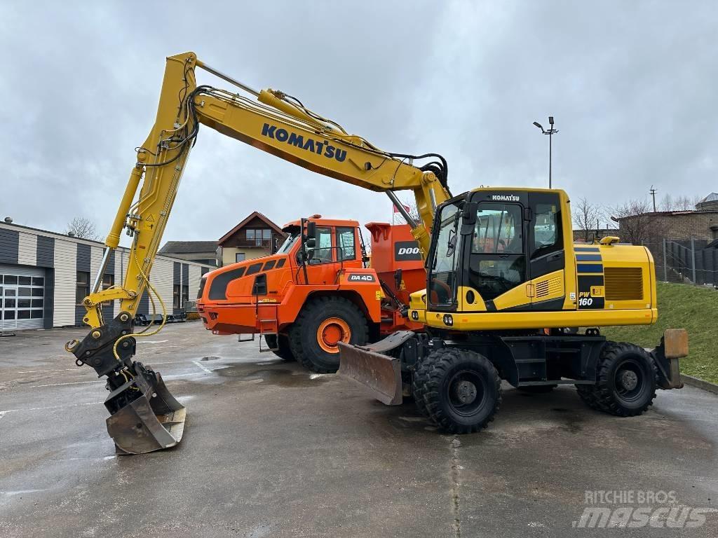 Komatsu PW160-11 Колесни екскаватори