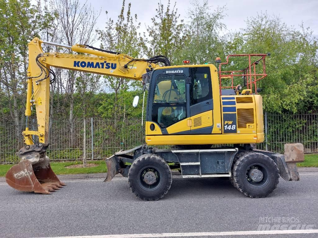 Komatsu PW148-11 Колесни екскаватори