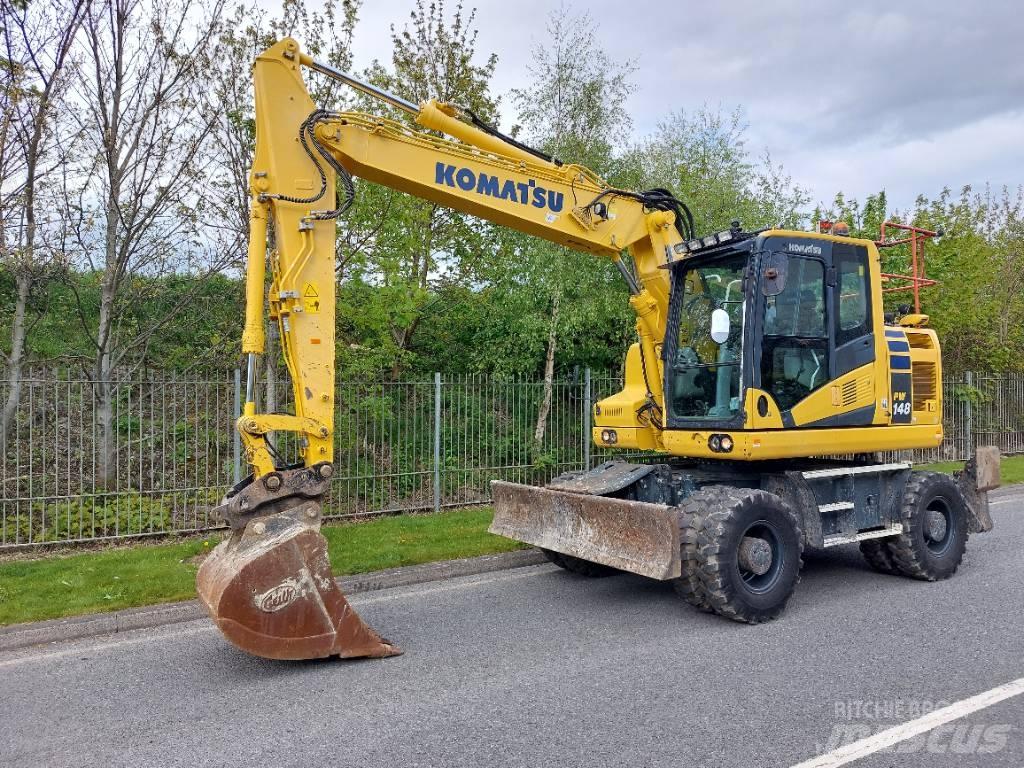 Komatsu PW148-11 Колесни екскаватори