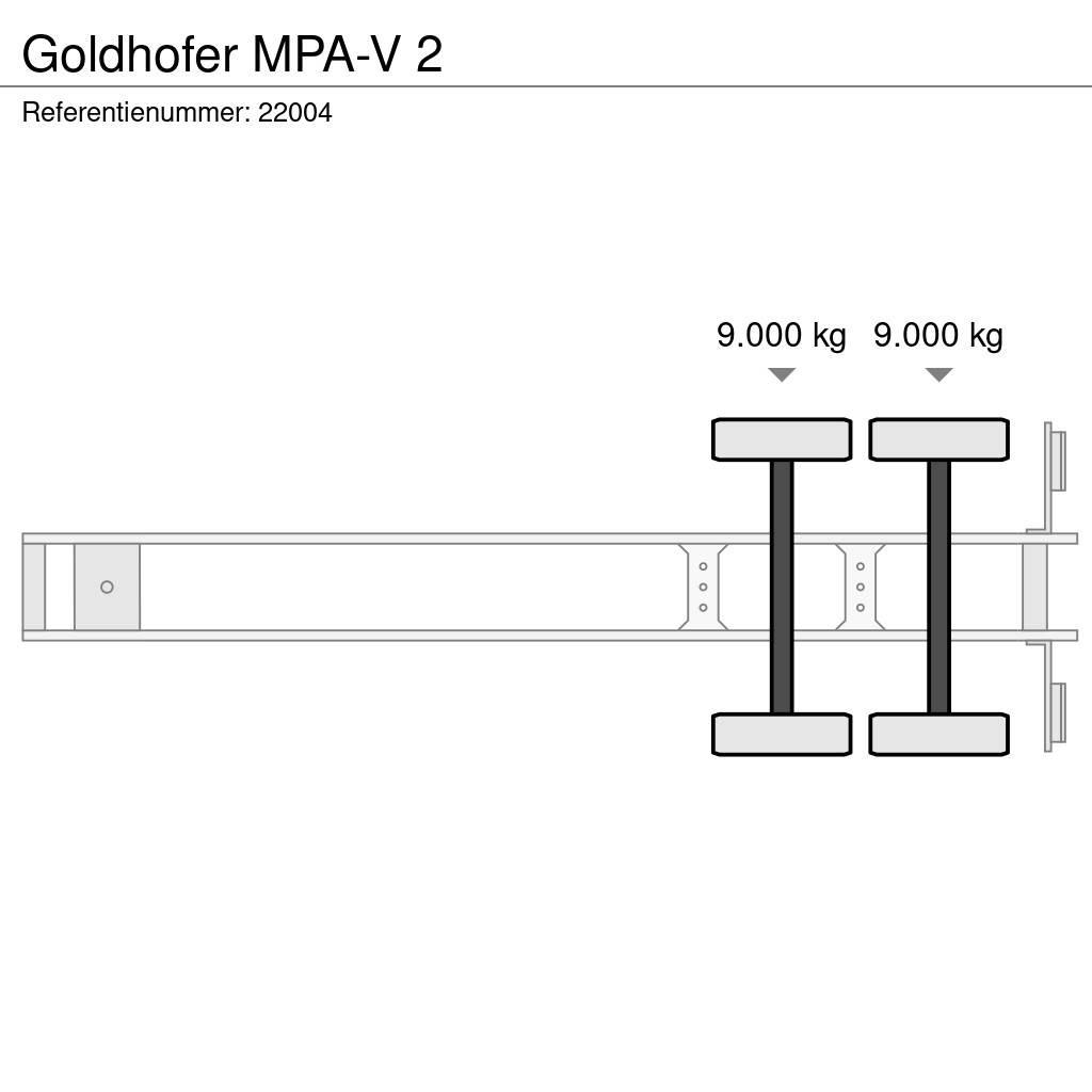 Goldhofer MPA-V 2 Нискотоварни полуремаркета
