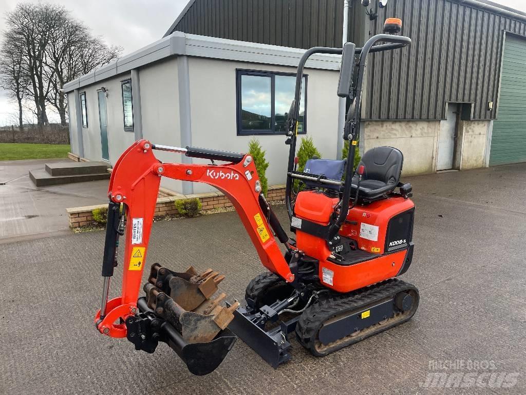 Kubota K008-5 Мини екскаватори < 7 т