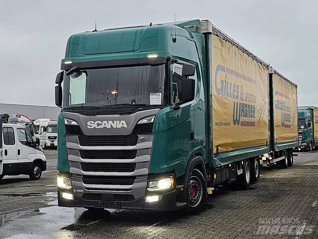 Scania S450 6x2*4 Брезентови камиони

