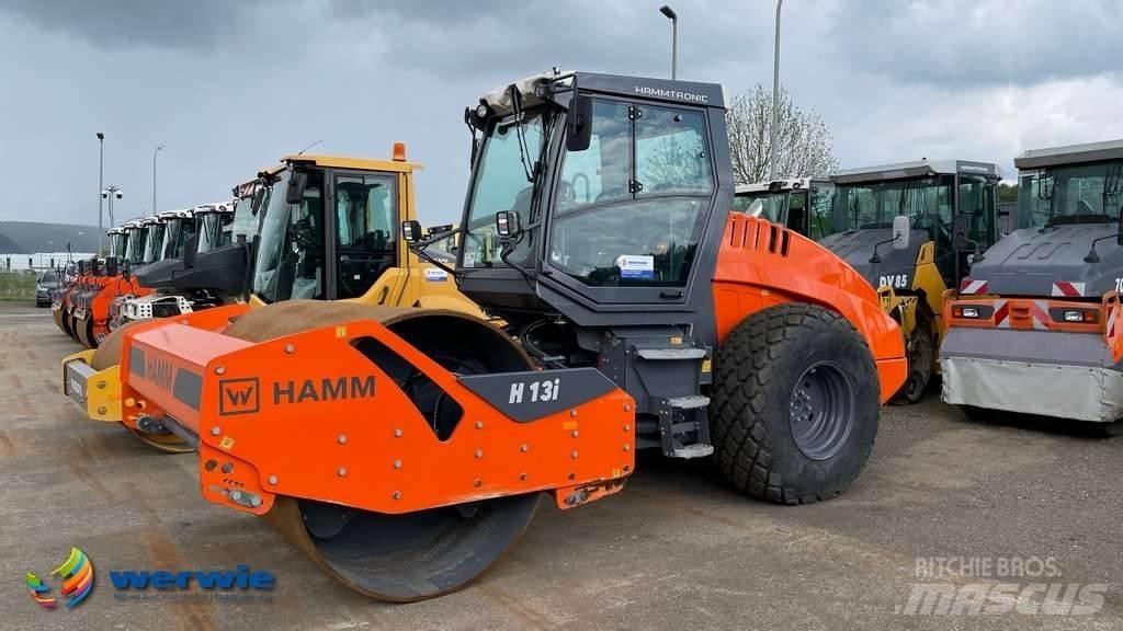 Hamm H13 i Еднобарабанни ролки
