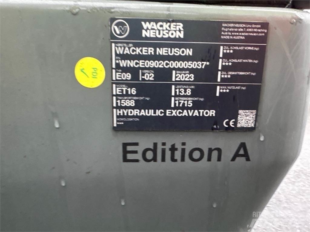 Wacker Neuson ET16 Верижен екскаватор