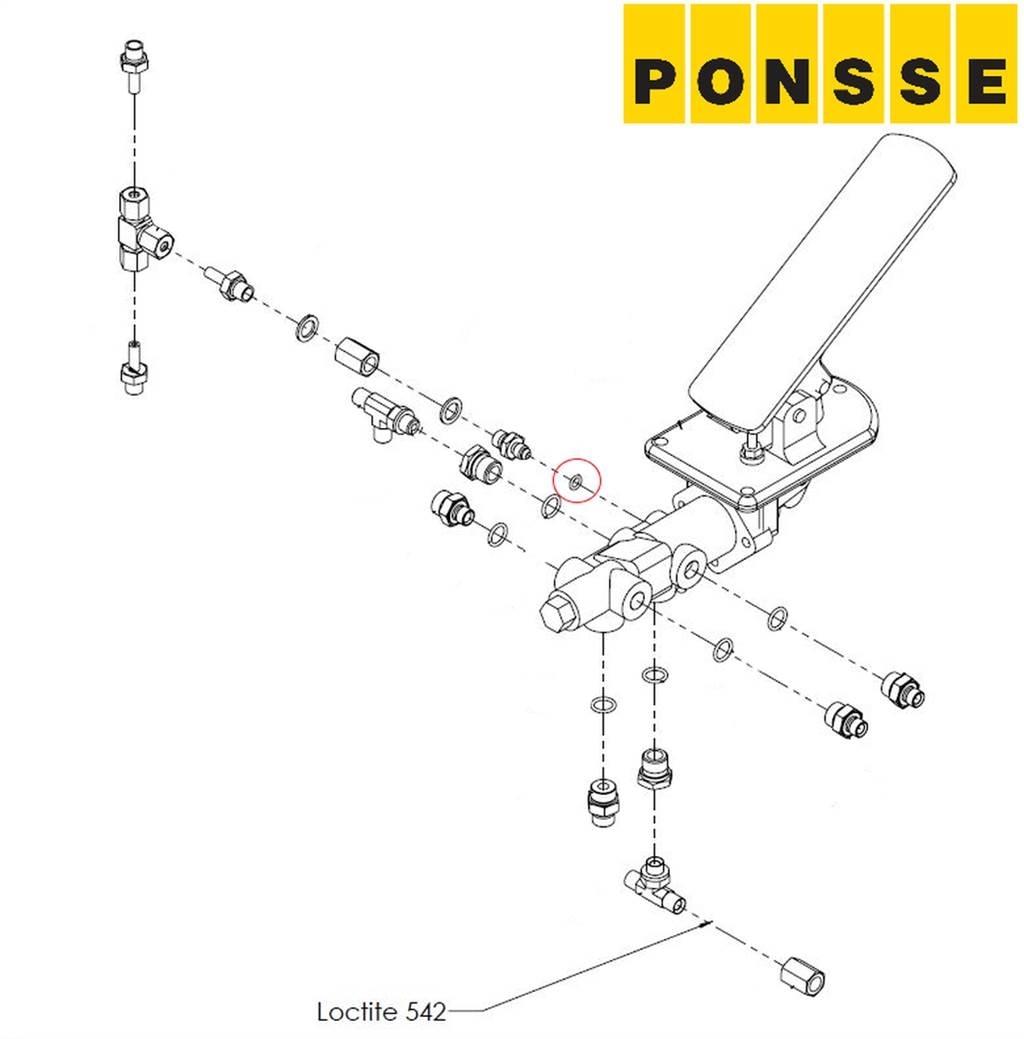 Ponsse 0023762 Хидравлични