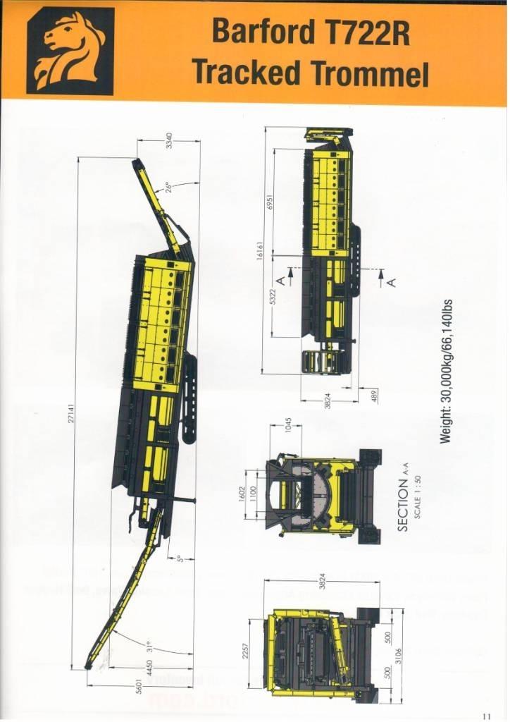 Barford T722R Пресяващи и Сортиращи
