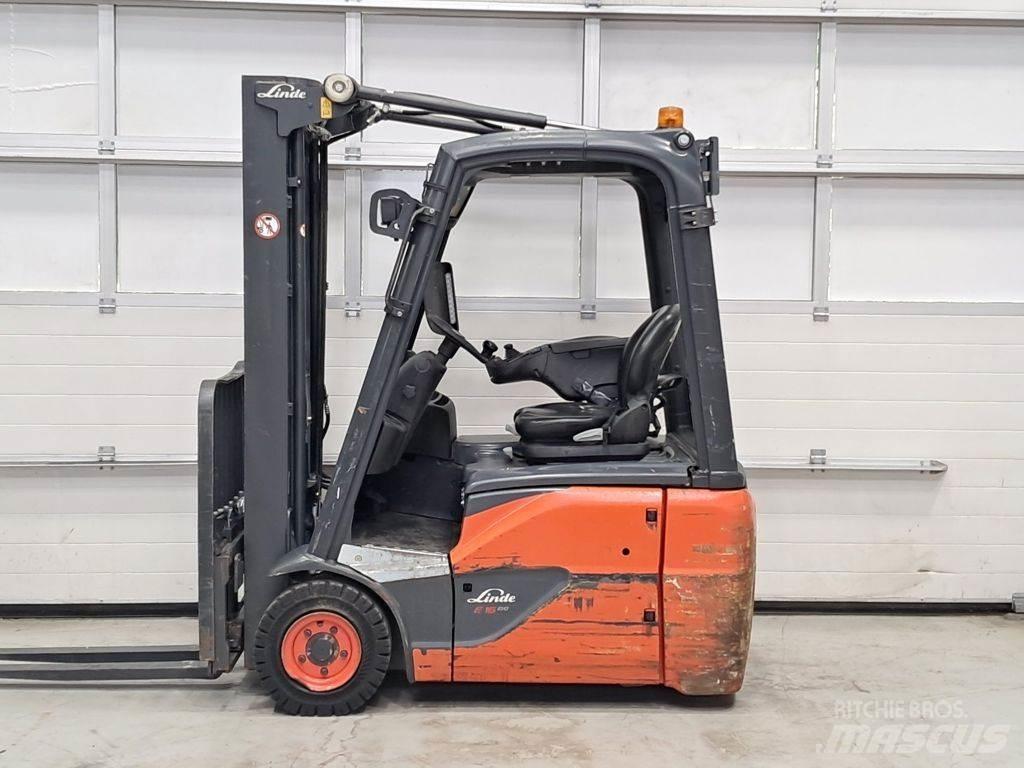 Linde E16C-02 Електрически вилични кари-повдигачи