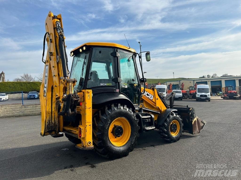 JCB 3CX Air Con Товарач със заден ексватор
