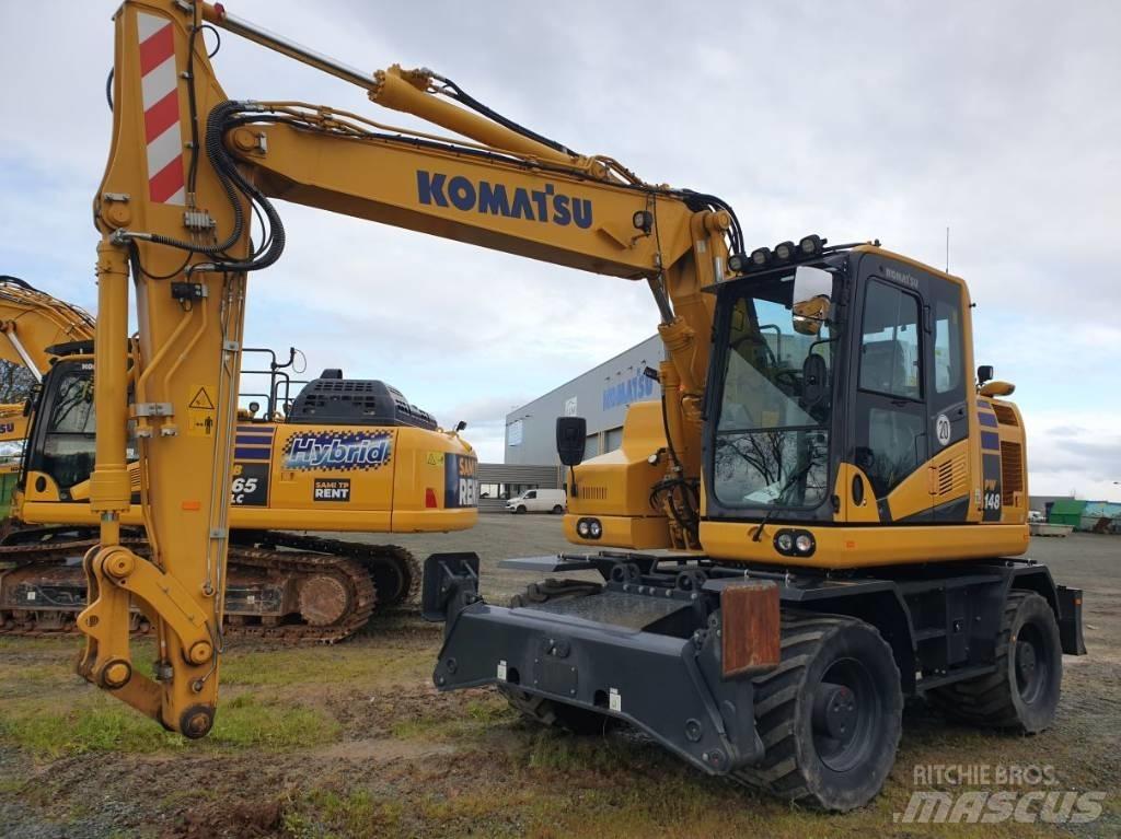 Komatsu PW148-11EO Колесни екскаватори