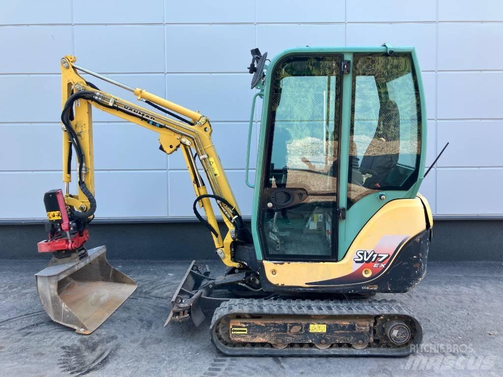 Yanmar SV 17 EX Мини екскаватори < 7 т