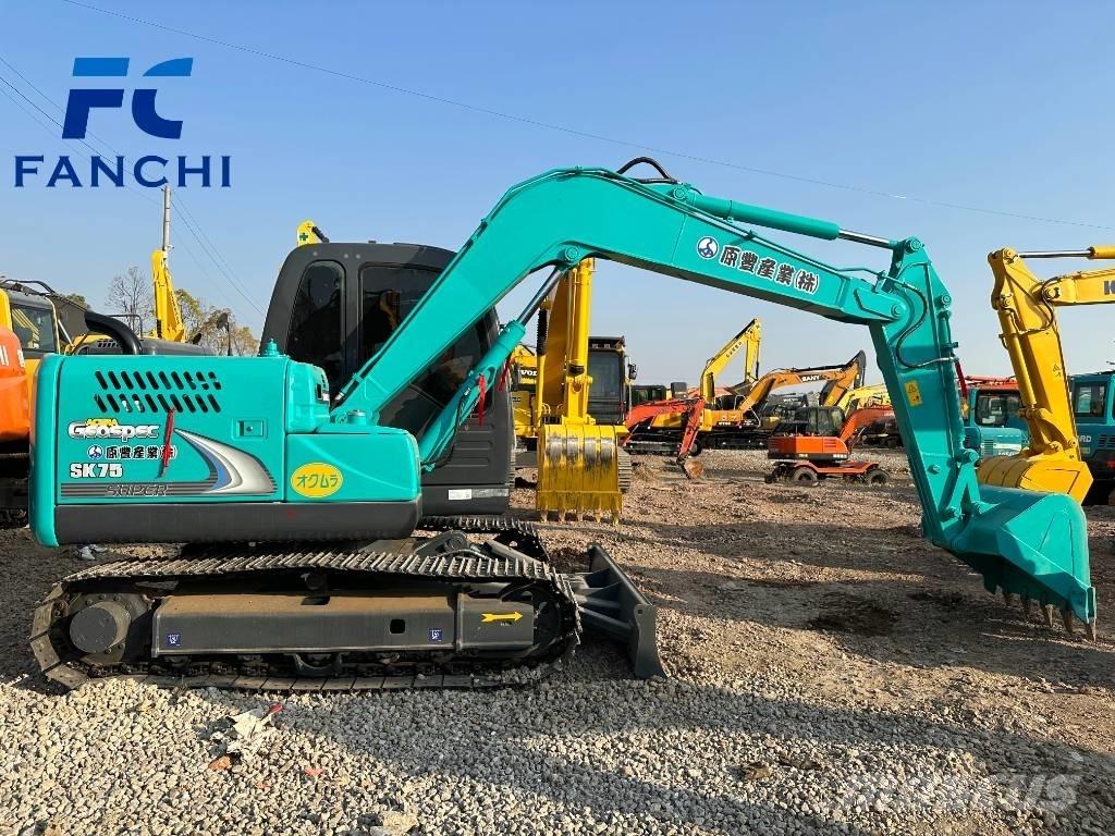 Kobelco SK 75 Верижен екскаватор