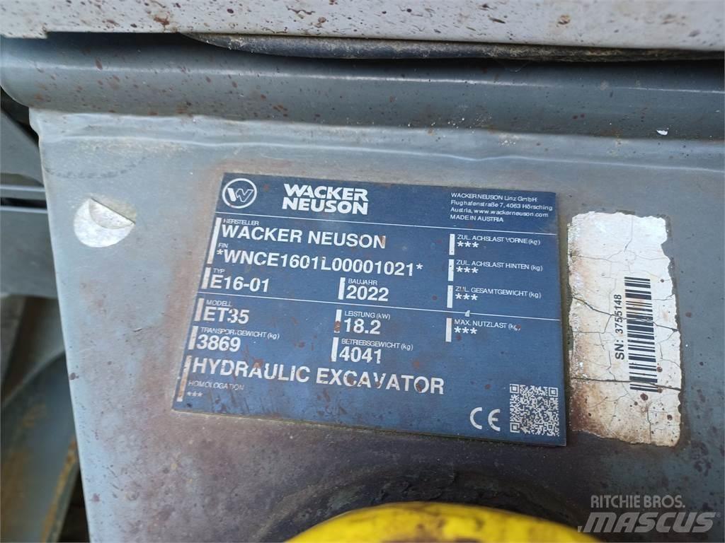 Wacker Neuson ET35 Верижен екскаватор