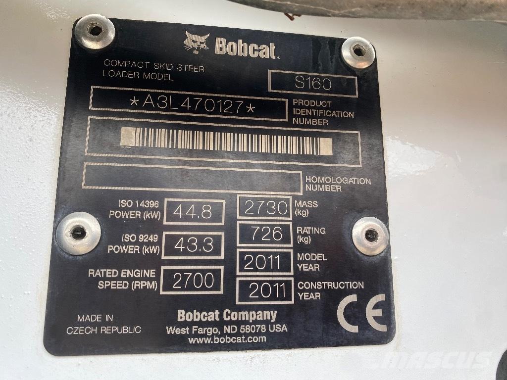 Bobcat S 160 Мини товарачи
