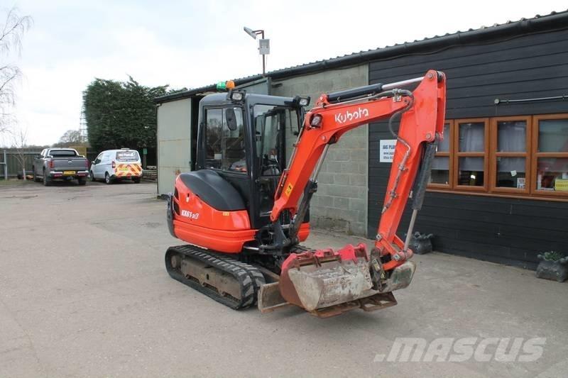 Kubota KX 61-3 Мини екскаватори < 7 т