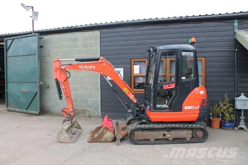 Kubota KX 61-3 Мини екскаватори < 7 т
