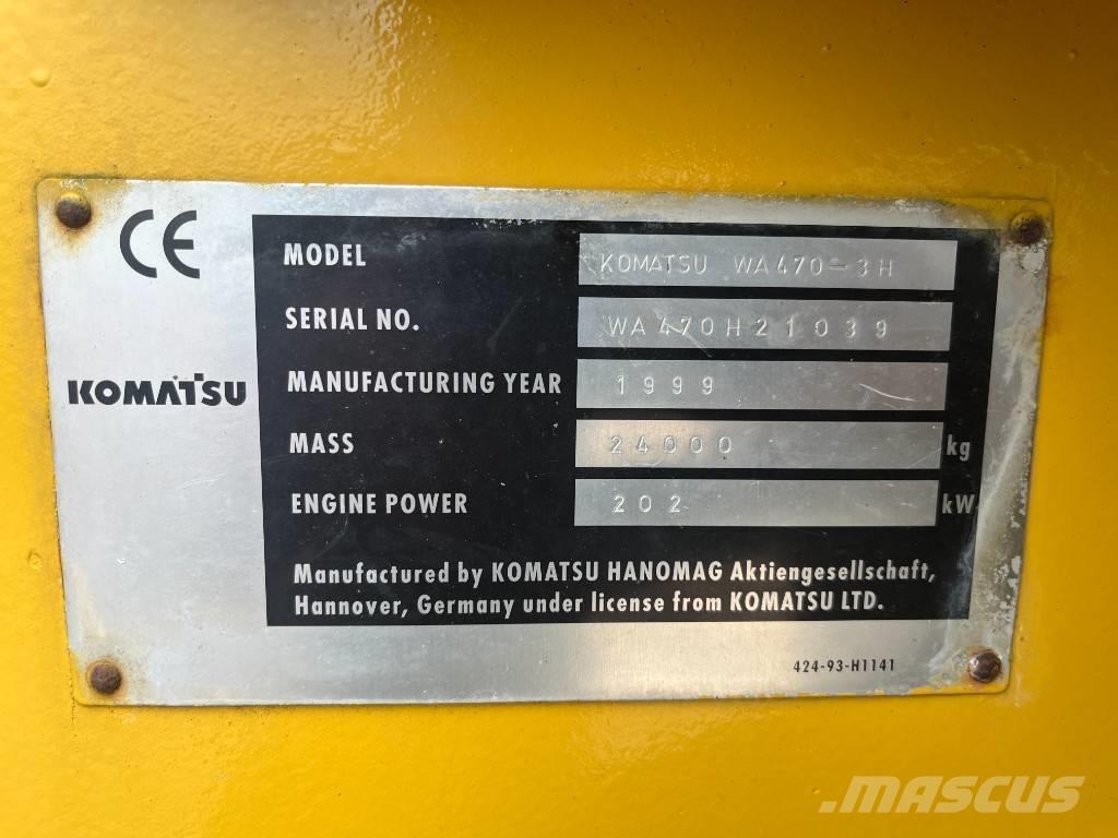 Komatsu WA 470-3H Колесни товарачи