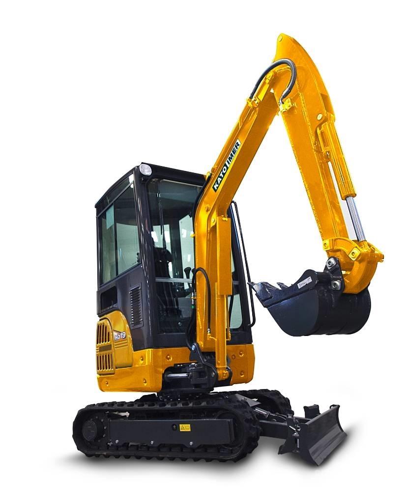 Kato HD19 Мини екскаватори < 7 т
