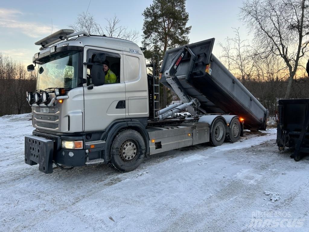 Scania G 480 Камиони с кран с кука