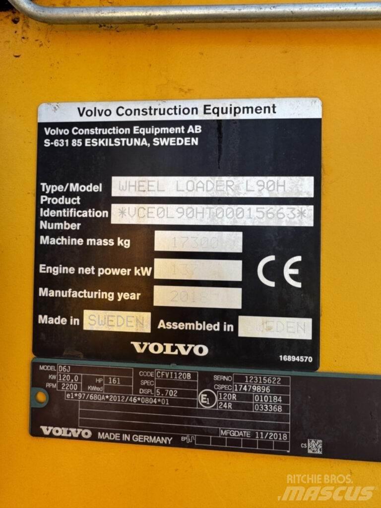 Volvo L90H Колесни товарачи
