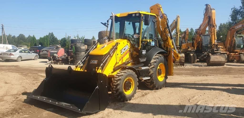 JCB 3 CX 14L5WM Товарач със заден ексватор