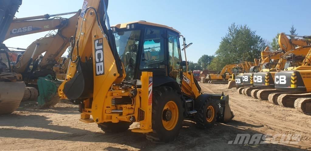 JCB 3 CX 14L5WM Товарач със заден ексватор