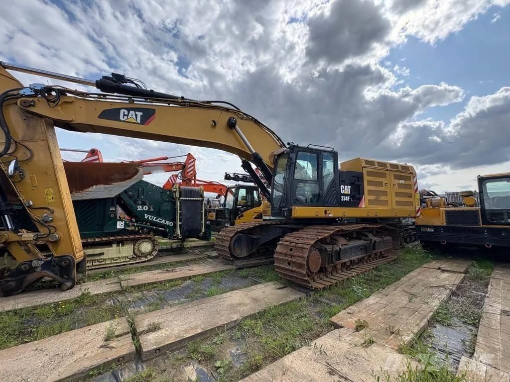 CAT 374F Верижен екскаватор