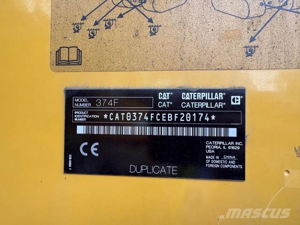 CAT 374F Верижен екскаватор