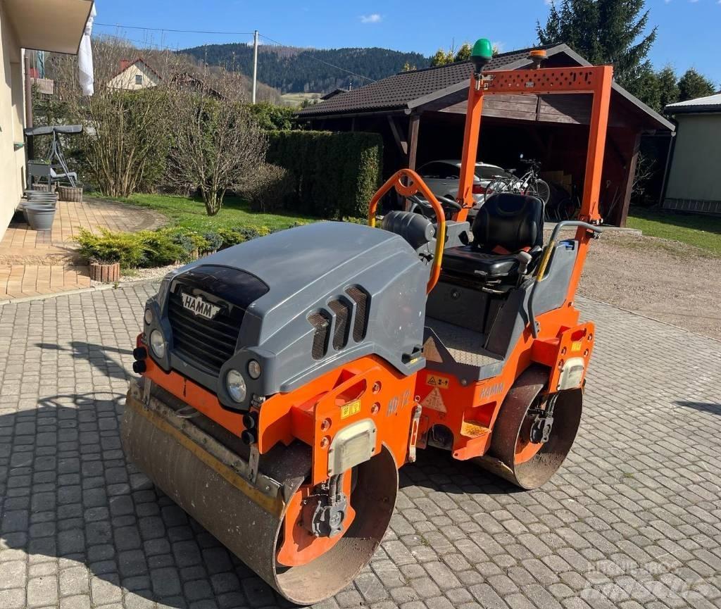 Hamm HD 12 VV Двойни барабанни ролки
