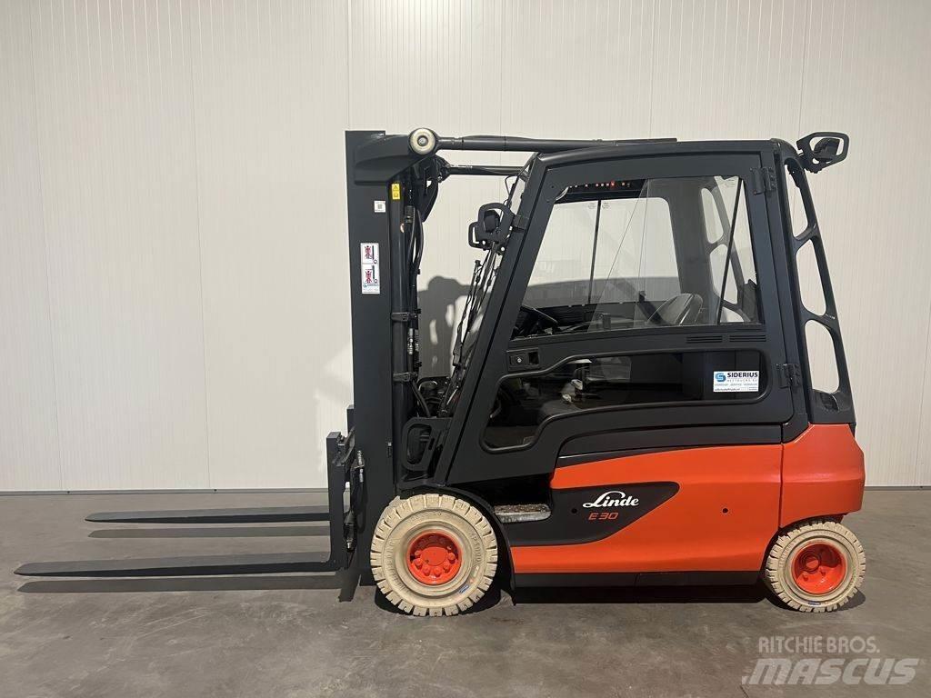 Linde E30L-01 Електрически вилични кари-повдигачи
