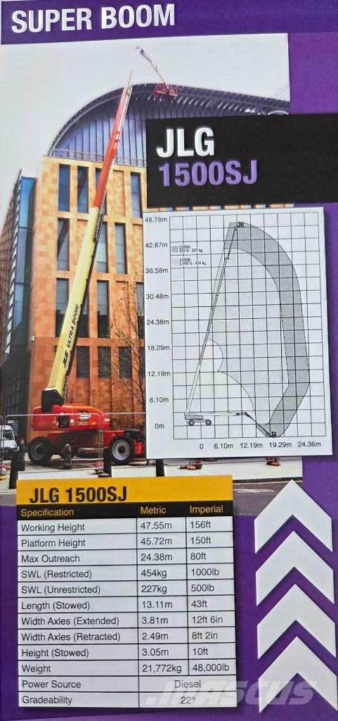 JLG 1500 SJ Телескопични повдигачи
