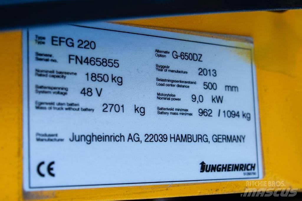 Jungheinrich EFG 220 Електрически вилични кари-повдигачи