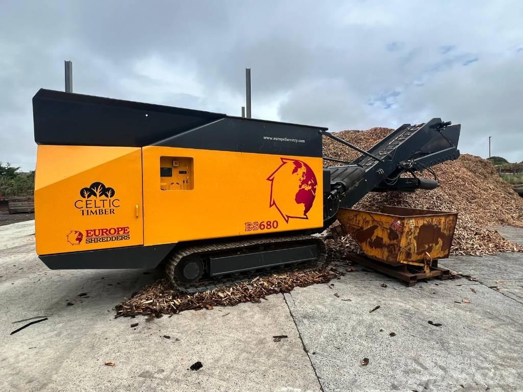 Euro Shredder ES680 Дробилки за клони