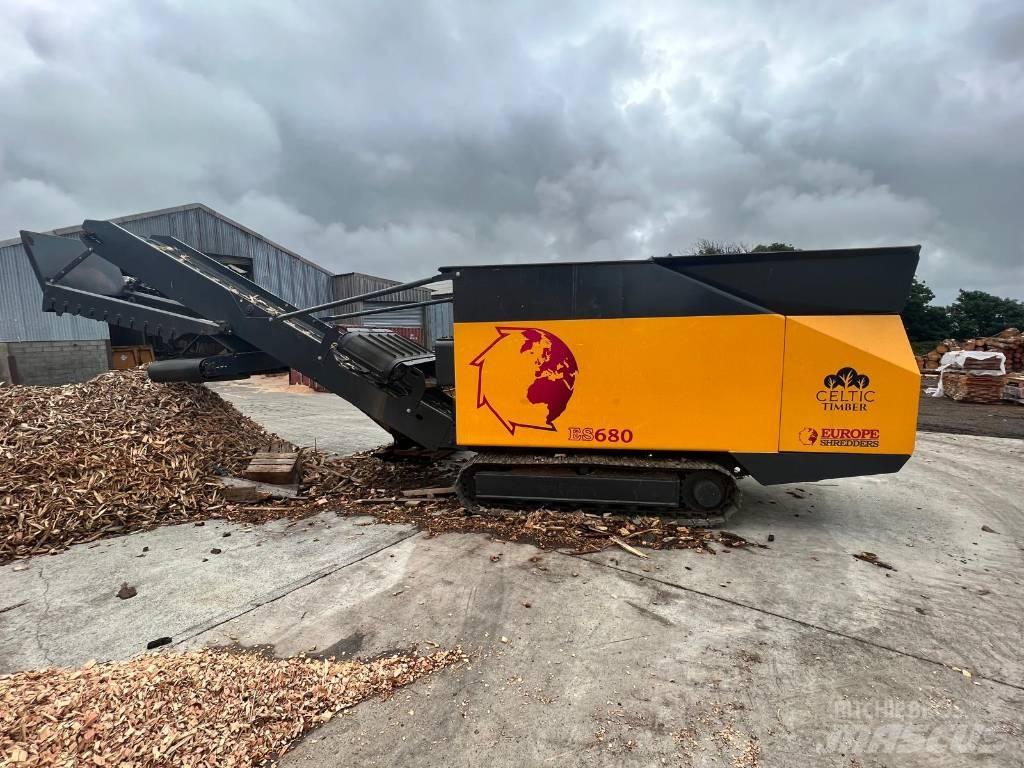 Euro Shredder ES680 Дробилки за клони