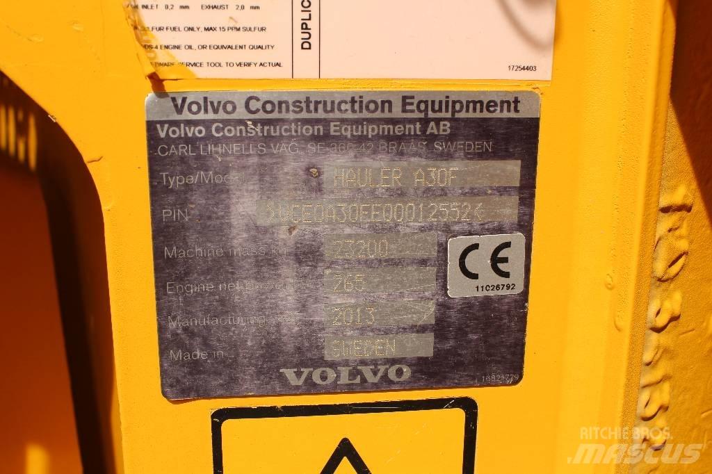 Volvo A 30 F Дъмпери/моторни превозни средства