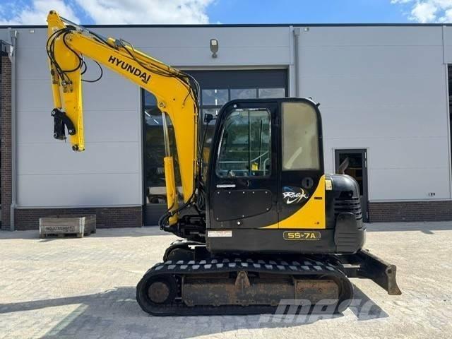 Hyundai Robex 55-7 Мини екскаватори < 7 т