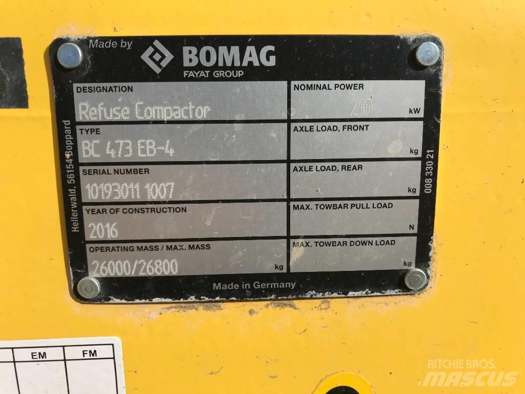 Bomag BC473EB-4 Еднобарабанни ролки
