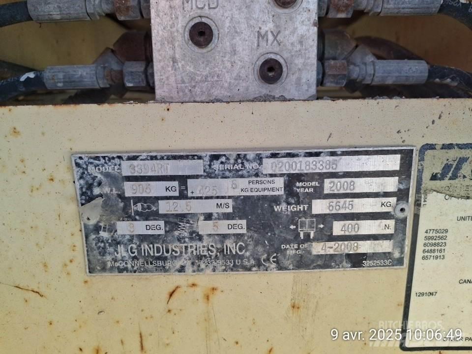 JLG 3394RT Ножични работни платформи