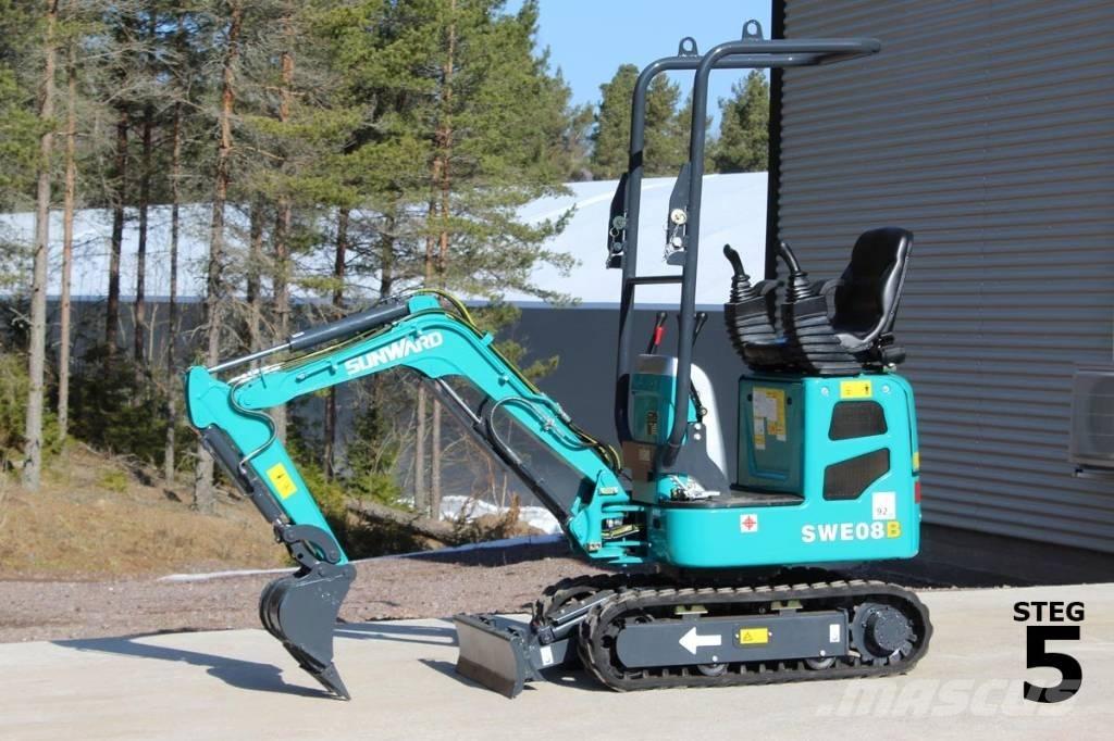 Sunward SWE 08 B Мини екскаватори < 7 т