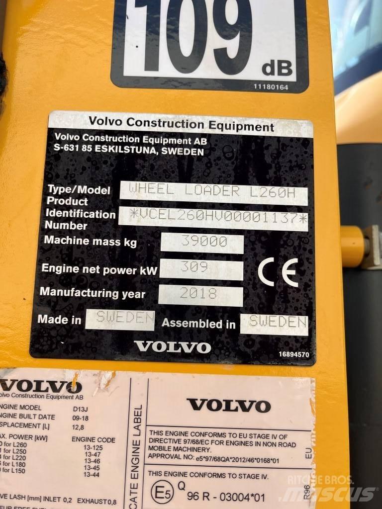 Volvo L260H Колесни товарачи