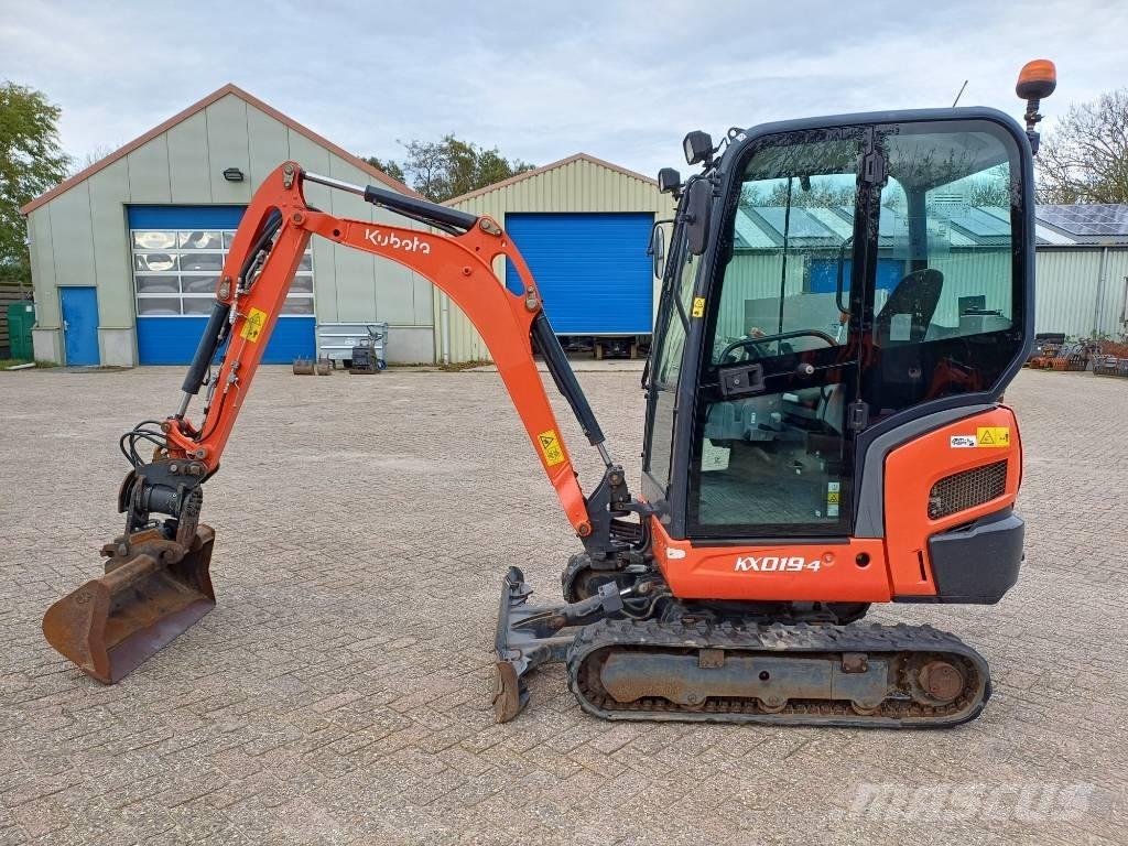 Kubota KX 019-4 Мини екскаватори < 7 т