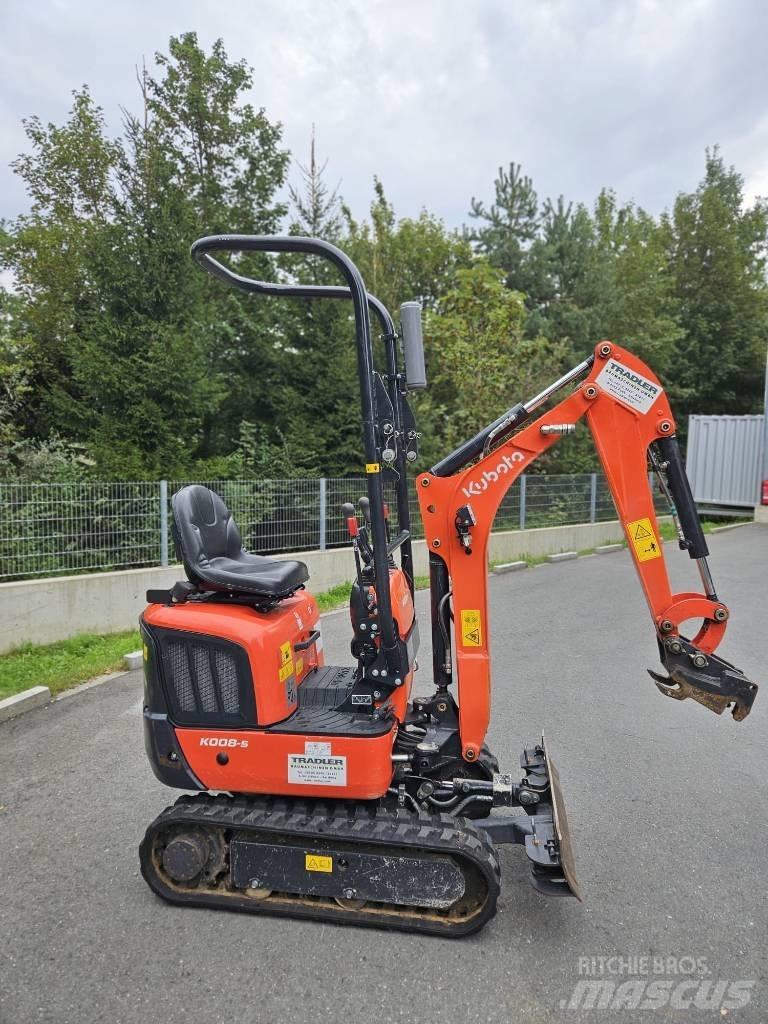 Kubota K008-5 VHG Мини екскаватори < 7 т