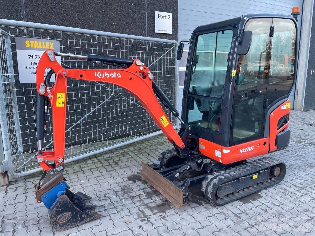 Kubota KX016-4 Мини екскаватори < 7 т