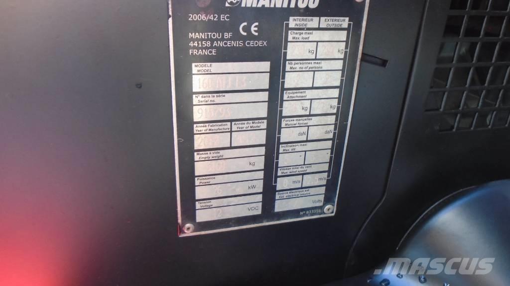 Manitou ATJ 160 Съчленени стрелови подемници